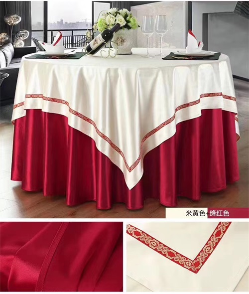 餐飲布草搭在搭配上有哪些規(guī)則？